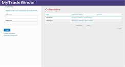 Desktop Screenshot of mytradebinder.com